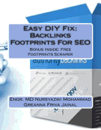 Easy DIY Fix: Backlinks Footprints For SEO: Backlinks Footprints For SEO + Free Backlinks Footprints Scraper Software