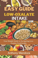 Easy Guide to Low-Oxalate Intake: Your Simple Guide to Navigating Low-Oxalate Food Intake