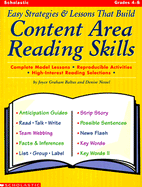 Easy Mini-Lessons That Build Content Area Reading Skills - Baltas, Joyce Graham, and Nessel, Denise D, Dr.