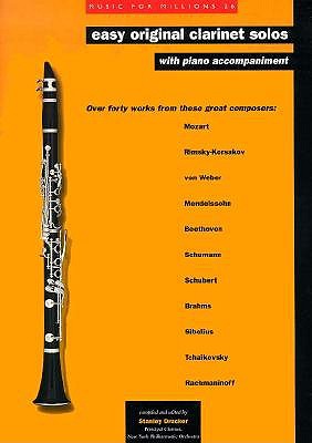 Easy Original Clarinet Solos: Music for Millions Series, Volume 26 - Drucker, Stanley (Compiled by)