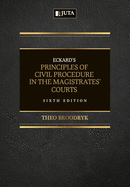 Eckard's Principles of Civil Procedure in the Magistrates' Courts