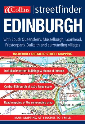 Edinburgh Colour Streetfinder Atlas - 