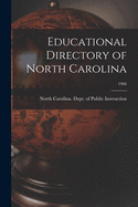 Educational Directory of North Carolina; 1966