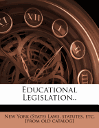 Educational Legislation..