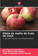 Efeito de molho de fruta de ma