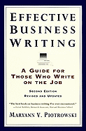 Effective Business Writing: Strategies, Suggestions and Examples