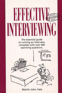 Effective Interviewing - Yate, Martin John