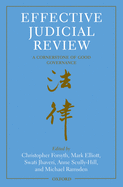 Effective Judicial Review: A Cornerstone of Good Governance