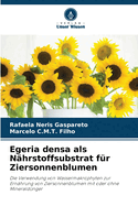 Egeria densa als N?hrstoffsubstrat f?r Ziersonnenblumen