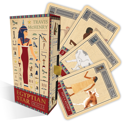 Egyptian Star Oracle: (42 Gilded Cards, 144-Page Full-Color Guidebook and Eye of Horus Charm ) - Mchenry, Travis