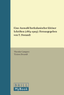 Eine Auswahl Herkulanischer Kleiner Schriften (1864-1909): Herausgegeben Von T. Dorandi