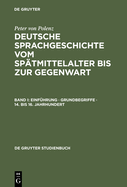 Einf?hrung ? Grundbegriffe ? 14. bis 16. Jahrhundert