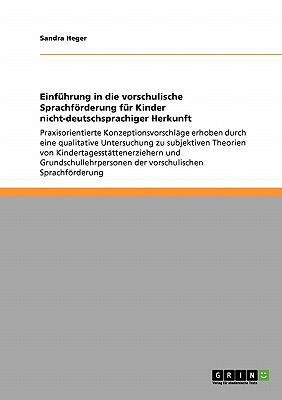 Einf?hrung In Die Vorschulische Sprachf÷rderung F?r Kinder Nicht ...