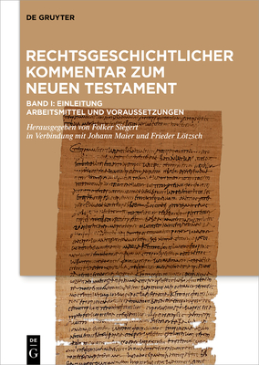 Einleitung. Arbeitsmittel und Voraussetzungen - Siegert, Folker (Editor), and Maier (+), Johann (Contributions by), and Ltzsch, Frieder (Contributions by)