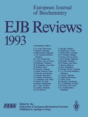 EJB Reviews 1993 - Christen, P (Editor), and Hofmann, E (Editor)