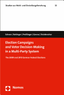 Election Campaigns and Voter Decision-Making in a Multi-Party System: The 2009 and 2013 German Federal Elections