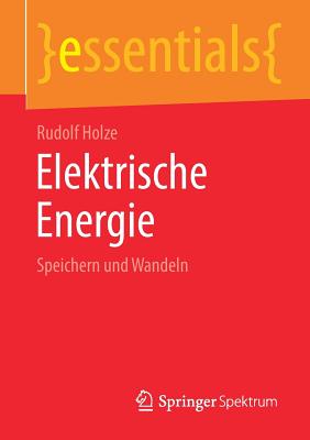 Elektrische Energie: Speichern Und Wandeln - Holze, Rudolf