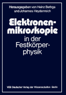 Elektronenmikroskopie in Der Festkrperphysik