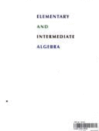 Elementary and Intermediate Algebra: Discovery and Visualization - Hubbard, Elaine, and Robinson, Ronald D.
