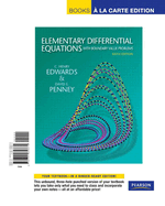 Elementary Differential Equations with Boundary Value Problems