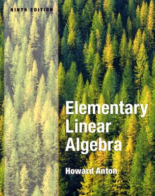 Elementary Linear Algebra - Anton, Howard