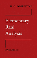 Elementary Real Analysis