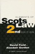 Elements of Scots Law - Field, David, Dr.