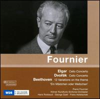 Elgar: Cello Concerto; Dvork: Cello Concerto; Beethoven: 12 Variations on the theme 'Ein Mdchen oder Weibchen' - Franz Holetschek (piano); Pierre Fournier (cello); WDR Orchestra, Kln