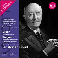 Elgar: Symphony No. 2; Wagner: Tannhauser Overture & Venusberg Music - BBC Symphony Chorus (choir, chorus); BBC Symphony Orchestra; Adrian Boult (conductor)