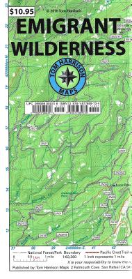 Emigrant Wilderness Trail Map: Shaded-Relief Topo Map - Tom Harrison Maps, and Symonds, Craig L