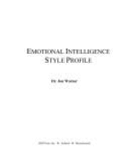 Emotional Intelligence Profile French: Packet of 5