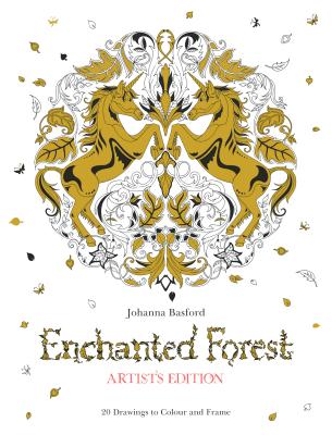 Enchanted Forest: 20 Drawings to Color and Frame - Basford, Johanna