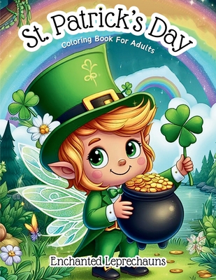 Enchanted Leprechauns: St. Patrick's Day Coloring Book for Adults: Fairy Charms and Whispers of Irish Magic - A St. Patrick's Day Coloring Adventure for Teens and Adults - Publication, Mountain Monarch