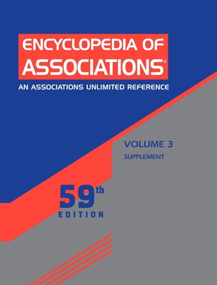Encyclopedia of Associations: National Organizations of the U.S.: Supplement - Gale Research Inc