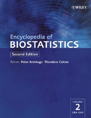 Encyclopedia of Biostatistics, 8 Volume Set - Armitage, Peter (Editor), and Colton, Theodore (Editor)