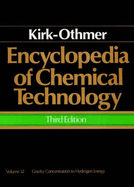 Encyclopedia of Chemical Technology, Gravity Concentration to Hydrogen Energy