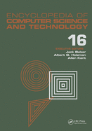 Encyclopedia of Computer Science and Technology: Volume 16 - Index