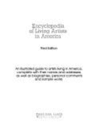 Encyclopedia of Living Artists in America