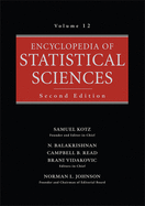 Encyclopedia of Statistical Sciences, Volume 12