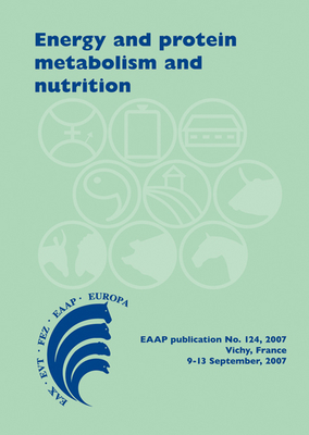 Energy and protein metabolism and nutrition - Ortigues-Marty, I. (Editor)