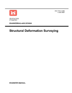 Engineering and Design: Structural Deformation Surveying (Engineer Manual Em 1110-2-1009)