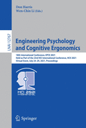 Engineering Psychology and Cognitive Ergonomics: 18th International Conference, Epce 2021, Held as Part of the 23rd Hci International Conference, Hcii 2021, Virtual Event, July 24-29, 2021, Proceedings
