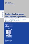 Engineering Psychology and Cognitive Ergonomics: 21st International Conference, EPCE 2024, Held as Part of the 26th HCI International Conference, HCII 2024, Washington, DC, USA, June 29 - July 4, 2024, Proceedings, Part II