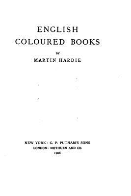 English Coloured Books - Hardie, Martin