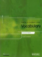 English for Academic Study - Vocabulary Course Book - Edition 1 - Campbell, Colin