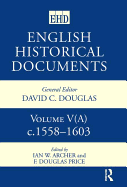 English Historical Documents 1558-1603