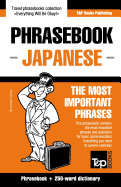 English-Japanese Phrasebook and 250-Word Mini Dictionary