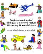 English-Lao (Laotian) Bilingual Children's Picture Dictionary Book of Colors