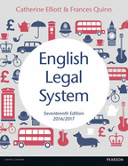 English Legal System: 2016/17 Edition