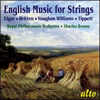 English Music for Strings - Andrew Williams (viola); Barry Griffiths (violin); Ian Rhodes (violin); Mats Lidstrm (cello); Royal Philharmonic Orchestra;...